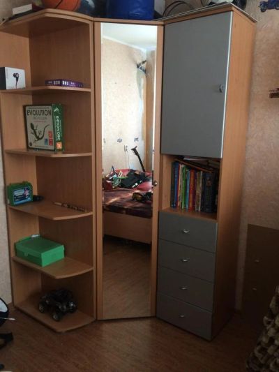 Лот: 6063020. Фото: 1. шкаф угловой, Дятьково. Шкафы, шкафы-купе