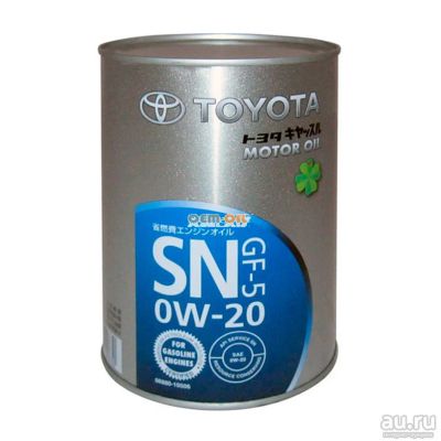 Лот: 11570550. Фото: 1. Toyota motor oil 0W20 SN/GF-5... Масла, жидкости