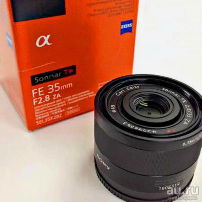 Лот: 8773539. Фото: 1. Объектив Sony FE 35 mm f2.8 ZA. Объективы