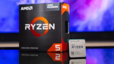Лот: 25310458. Фото: 1. Ryzen 5 5600G. Процессоры