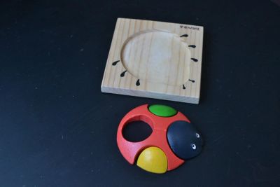 Лот: 8961257. Фото: 1. Развивающая игрушка "Божья коровка... Развивающие