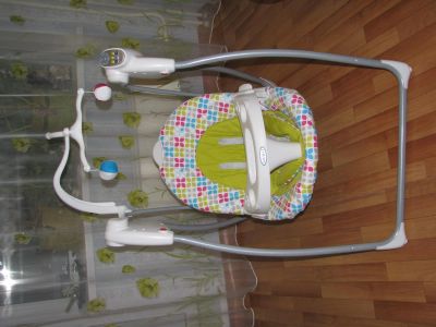 Лот: 3764835. Фото: 1. Качеля GRACO Loving Hug в ОТЛИЧном... Ходунки, прыгунки, качели