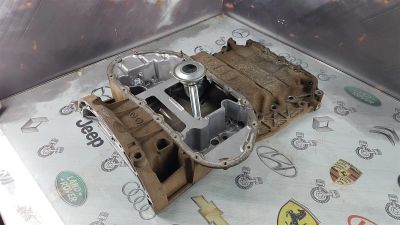 Лот: 23590038. Фото: 1. Поддон Lexus LS460 1UR-FSE 12111-38090. Двигатель и элементы двигателя