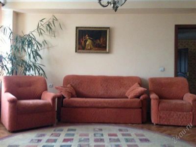 Лот: 2411595. Фото: 1. Продам диван и два кресла. Кресла, пуфы