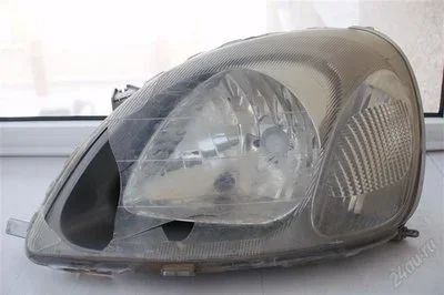 Лот: 1590824. Фото: 1. Фара Toyota Vitz 99-02. Левая... Оптика и освещение