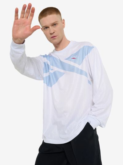 Лот: 25714075. Фото: 1. Лонгслив мужской Reebok Ri Cross... Другое (спортивная одежда)