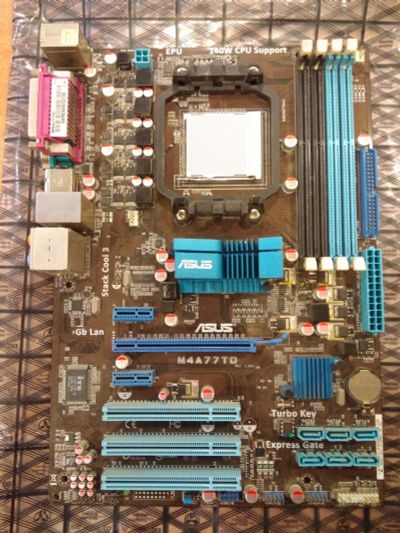 Лот: 13382139. Фото: 1. материнская плата Socket AM3 Asus... Материнские платы