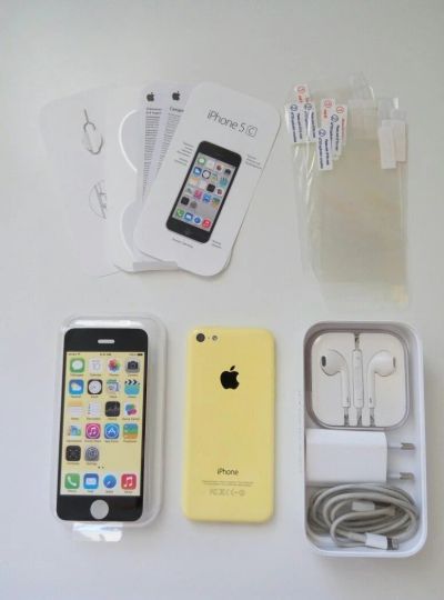 Лот: 6912335. Фото: 1. Iphone 5c 16Gb (LTE) в отличном... Смартфоны