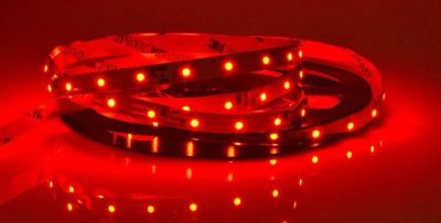 Лот: 23270851. Фото: 1. Лента GS 12V Red (2835, 300 LED... Светодиодная подсветка