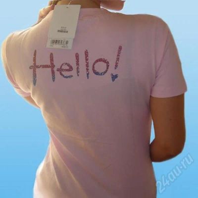 Лот: 333716. Фото: 1. Отличная футболка Hello Kitty... Футболки, топы и майки