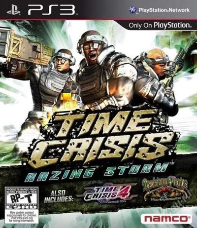 Лот: 1809063. Фото: 1. time crisis razing storm обмен... Игры для консолей