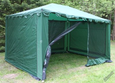 Лот: 5613029. Фото: 1. Тент, шатер, летняя кухня очень-очень... Палатки, тенты