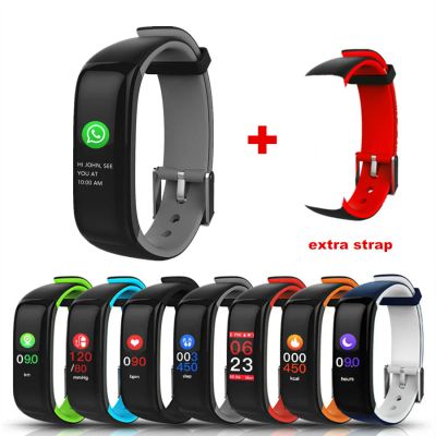 Лот: 11455689. Фото: 1. Ми P1 плюс Смарт Группа красочные... Смарт-часы, фитнес-браслеты, аксессуары