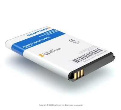 Лот: 9634007. Фото: 1. Аккумулятор Craftmann Huawei U8860... Аккумуляторы