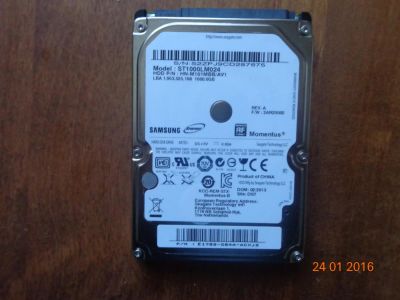 Лот: 6803366. Фото: 1. Винт Samsung 1000Гб 2'5 неисправно. Жёсткие диски (HDD)