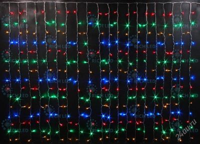 Лот: 3489727. Фото: 1. 160 LED.Светодиодная гирлянда... Гирлянды, шарики, новогодние аксессуары