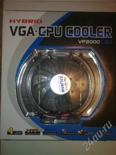 Лот: 710587. Фото: 1. Zalman VF2000 LED. Системы охлаждения