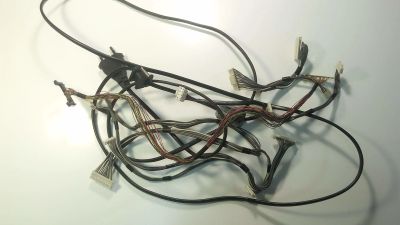 Лот: 17960847. Фото: 1. Шлейф Телевизор ЖК LVDS + Комплект... Запчасти для телевизоров, видеотехники, аудиотехники