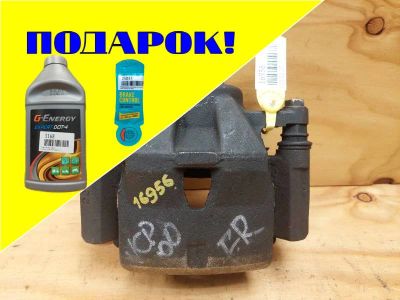 Лот: 18528060. Фото: 1. Суппорт Toyota Ractis NCP100 1NZFE... Тормозная система