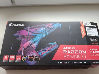 Лот: 21389150. Фото: 1. Gigabyte AMD Radeon RX 6900 XT... Видеокарты