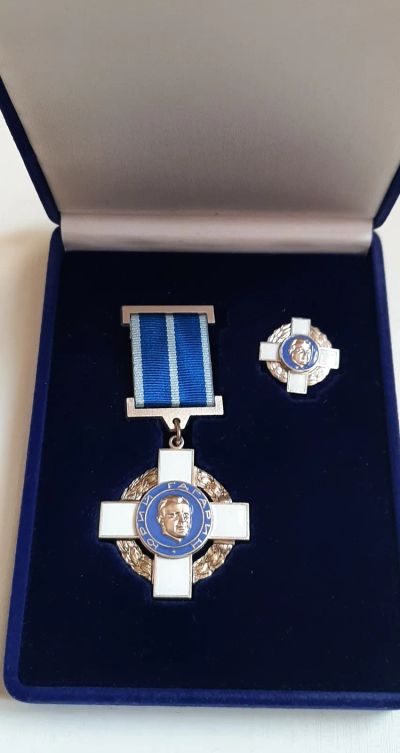 Лот: 25552421. Фото: 1. Медаль сувенирная Ю.А. Гагарин... Сувенирные