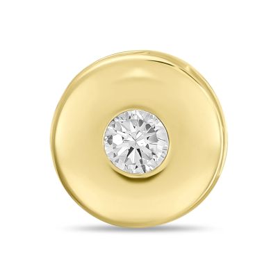 Лот: 24649975. Фото: 1. Подвеска с фианитом. Кулоны, подвески
