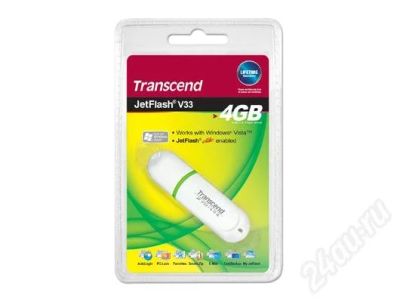 Лот: 171144. Фото: 1. USB Flash 4GB Transcend JetFlash... USB-флеш карты