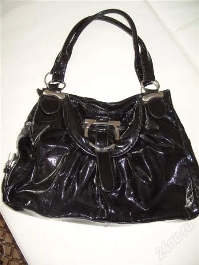 Лот: 1990138. Фото: 1. Лаковая большая сумка. Сумки