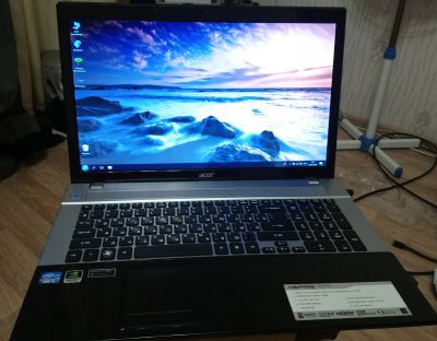 Лот: 13312349. Фото: 1. Обмен, продажа! Acer Aspire V3-771G-53214G75Makk... Ноутбуки