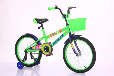 Лот: 21993827. Фото: 1. Велосипед ROLIZ 20-002 зеленый. Велосипеды
