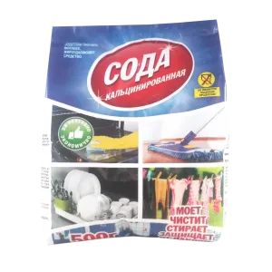 Лот: 20301886. Фото: 1. Сода кальцинированная 500г. Бытовая химия
