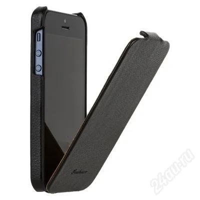 Лот: 2371551. Фото: 1. Чехол Fashion для iPhone 5 с откидным... Чехлы, бамперы