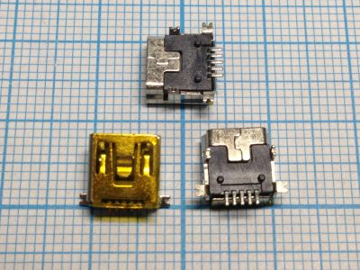 Лот: 12287899. Фото: 1. Разъём mini-USB №11. Разъёмы