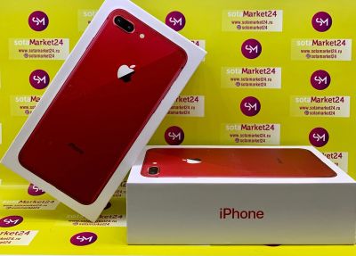 Лот: 17299439. Фото: 1. Apple iPhone 8 plus 64 ГБ | красный... Смартфоны
