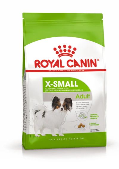 Лот: 8176925. Фото: 1. Royal Canin X-Small Adul (Роял... Корма