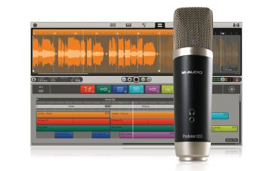 Лот: 9921273. Фото: 1. Микрофон: M-Audio Vocal Studio... Студийные микрофоны, радиомикрофоны и радиосистемы
