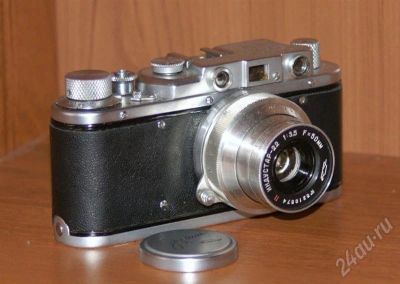 Лот: 249058. Фото: 1. Zorki с И-22(1952г.). Плёночные дальномерные, шкальные