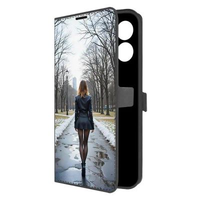 Лот: 25385404. Фото: 1. Чехол Krutoff Eco Book "Весна... Чехлы, бамперы