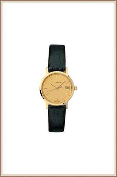 Лот: 3447189. Фото: 1. Швейцарские золотые часы Tissot... Драгоценные наручные часы
