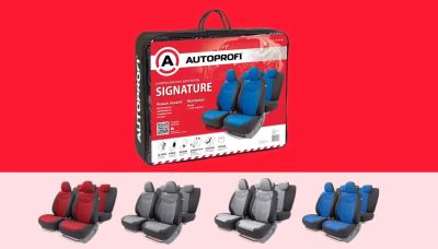 Лот: 22192890. Фото: 1. Авточехлы Autoprofi Signature... Чехлы, коврики, оплетки руля