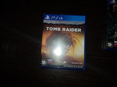 Лот: 14354990. Фото: 1. Диск с игрой tomb raider. Игры для консолей
