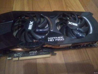 Лот: 17346284. Фото: 1. Видеокарта Radeon Sapphire HD7950... Видеокарты