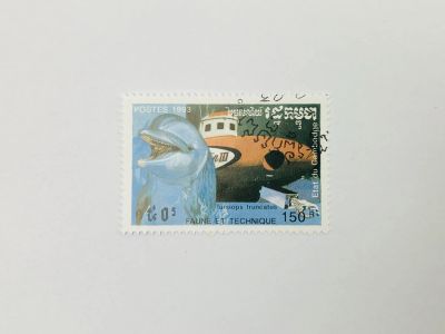 Лот: 23314223. Фото: 1. Фауна и техника. Афалина, Глубоководный... Марки
