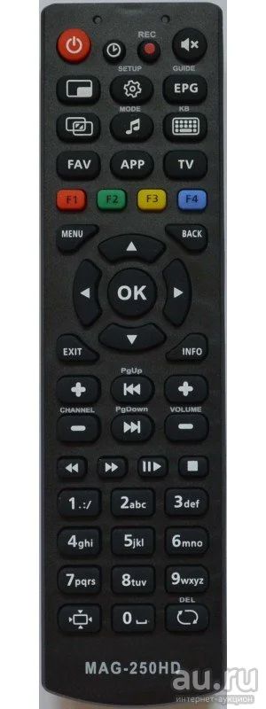 Лот: 16302156. Фото: 1. Пульт IP-TV Ростелеком MAG-250... Пульты ДУ