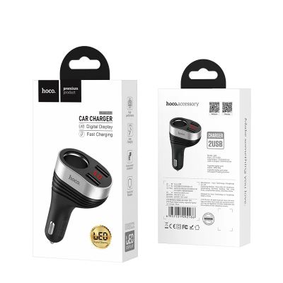 Лот: 22977669. Фото: 1. АЗУ Hoco Z29, 2,1А(2USB+гнездо... Зарядные устройства, блоки питания, адаптеры сетевые для смартфонов