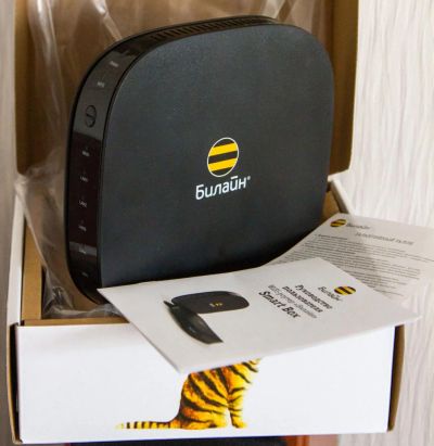 Лот: 5114783. Фото: 1. Wi-Fi - роутер Билайн SMART BOX. WiFi, Bluetooth адаптеры