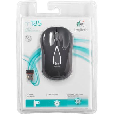 Лот: 4960343. Фото: 1. Мышь беспроводная Logitech M185. Клавиатуры и мыши