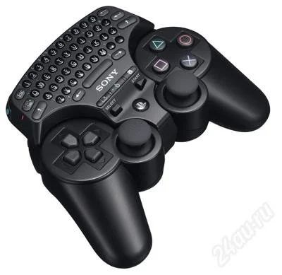 Лот: 1403959. Фото: 1. Беспроводная клавиатура для PS3... Аксессуары для игровых приставок, консолей, геймпады