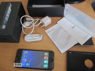 Лот: 6316956. Фото: 1. iPhone 5! Новый! С Рубля!!!. Смартфоны