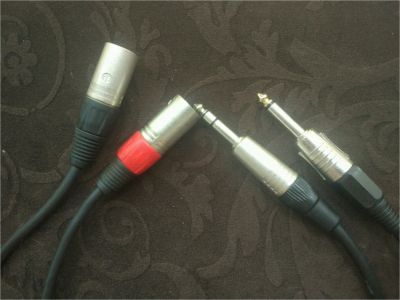 Лот: 8290231. Фото: 1. кабель 1 м XLR - Stereo Jac, кабель... Аксессуары